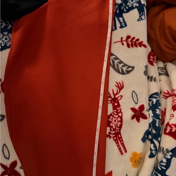 Elegant Embroidered Orange Blazer - Picture 9 of 11